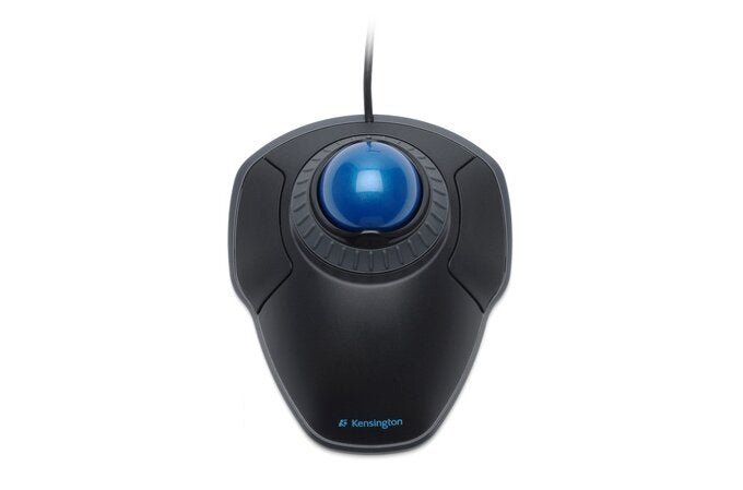 Kensington Trackball Orbit con Anillo de Desplazamiento - Bola de 40mm - Personalizacion de Botones - Precision Optica - Reposamuñecas Extraible - Negro 1 pieza(s)