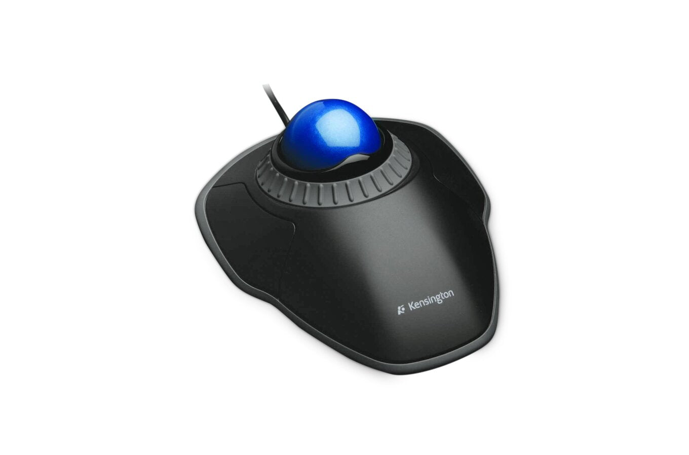 Kensington Trackball Orbit con Anillo de Desplazamiento - Bola de 40mm - Personalizacion de Botones - Precision Optica - Reposamuñecas Extraible - Negro 1 pieza(s)