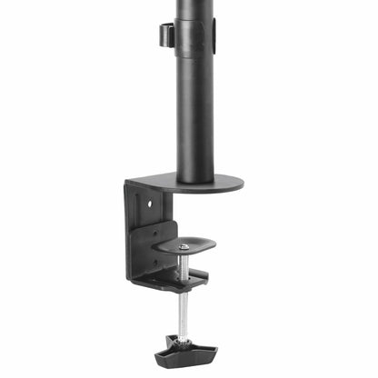 StarTech.com - Soporte de Escritorio para Monitor hasta 8kg con Montaje VESA - con Mástil de Servicio Pesado - Ergonómico y Altura Ajustable - Montaje en Escritorio mediante Abrazadera/Ojal