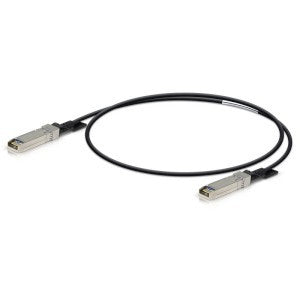 Ubiquiti - UniFi Direct Attach 3m cable de fibra optica Negro