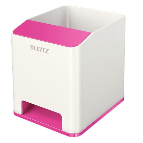 Leitz - 53631023 porta lápices Poliestireno Rosa  Blanco