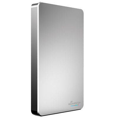 MediaRange - USB 3.0 HDD 1TB disco duro externo Plata