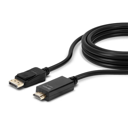 Lindy - 36921 adaptador de cable de vídeo 1 m DisplayPort HDMI tipo A (Estándar) Negro