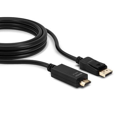 Lindy - 36921 adaptador de cable de vídeo 1 m DisplayPort HDMI tipo A (Estándar) Negro