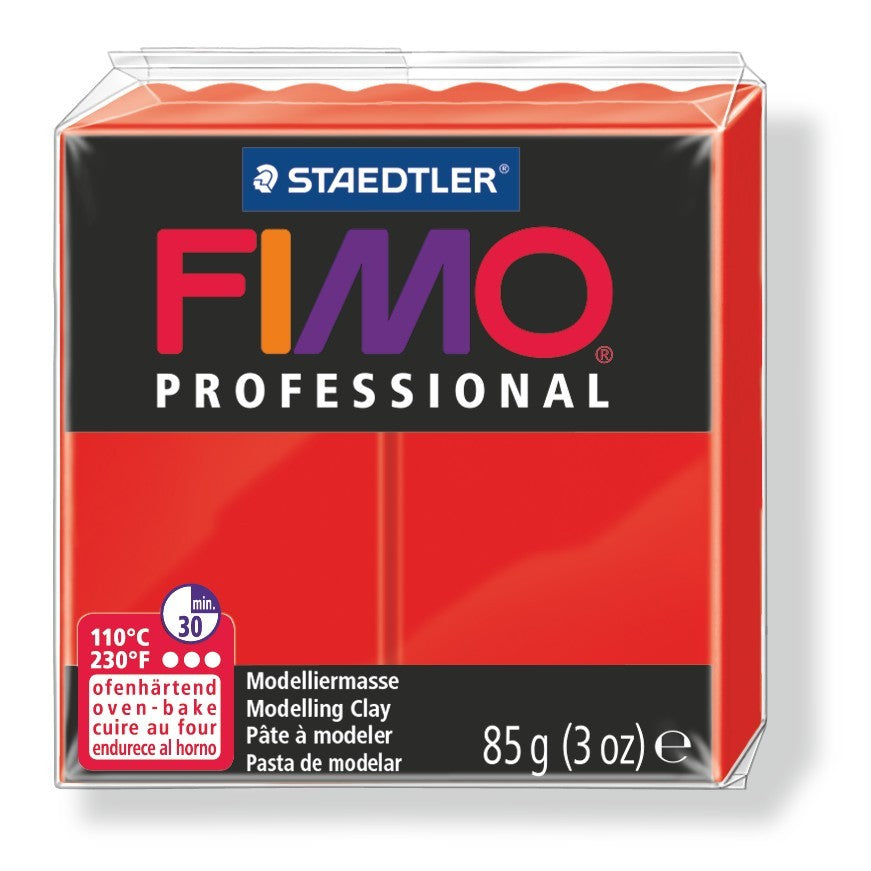 Staedtler - FIMO 8004-200 compuesto para cerámica y modelaje Pasta de modelar 85 g Rojo 1 pieza(s)