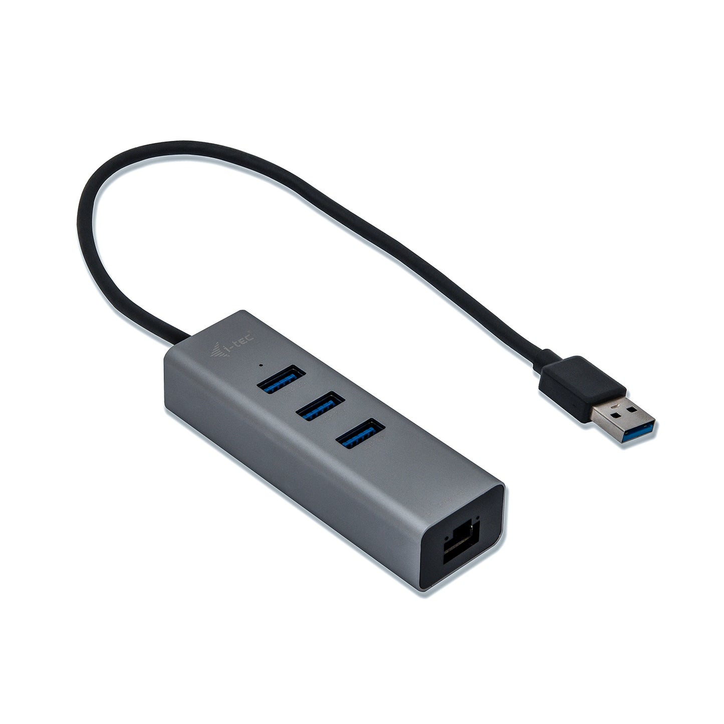 i-tec - Metal USB 3.0 HUB 3 Port + Gigabit Ethernet Adapter