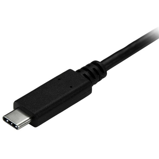 StarTech.com - Cable de Carga y Sincronización USB-A a USB-C de 1m - Cable USB de 5Gbps - Cable de Datos USB-A a USB Tipo C - M/M - Negro