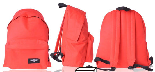 MP - MP MOCHILA ECO GRANDE 43X35X24CM CREMALLERA ROJO