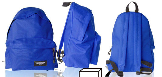 MP - MP MOCHILA ECO GRANDE 43X35X24CM CREMALLERA AZUL