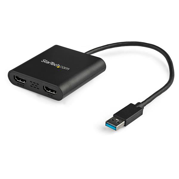 StarTech.com - Adaptador USB 3.0 a HDMI Doble - 4K 30Hz