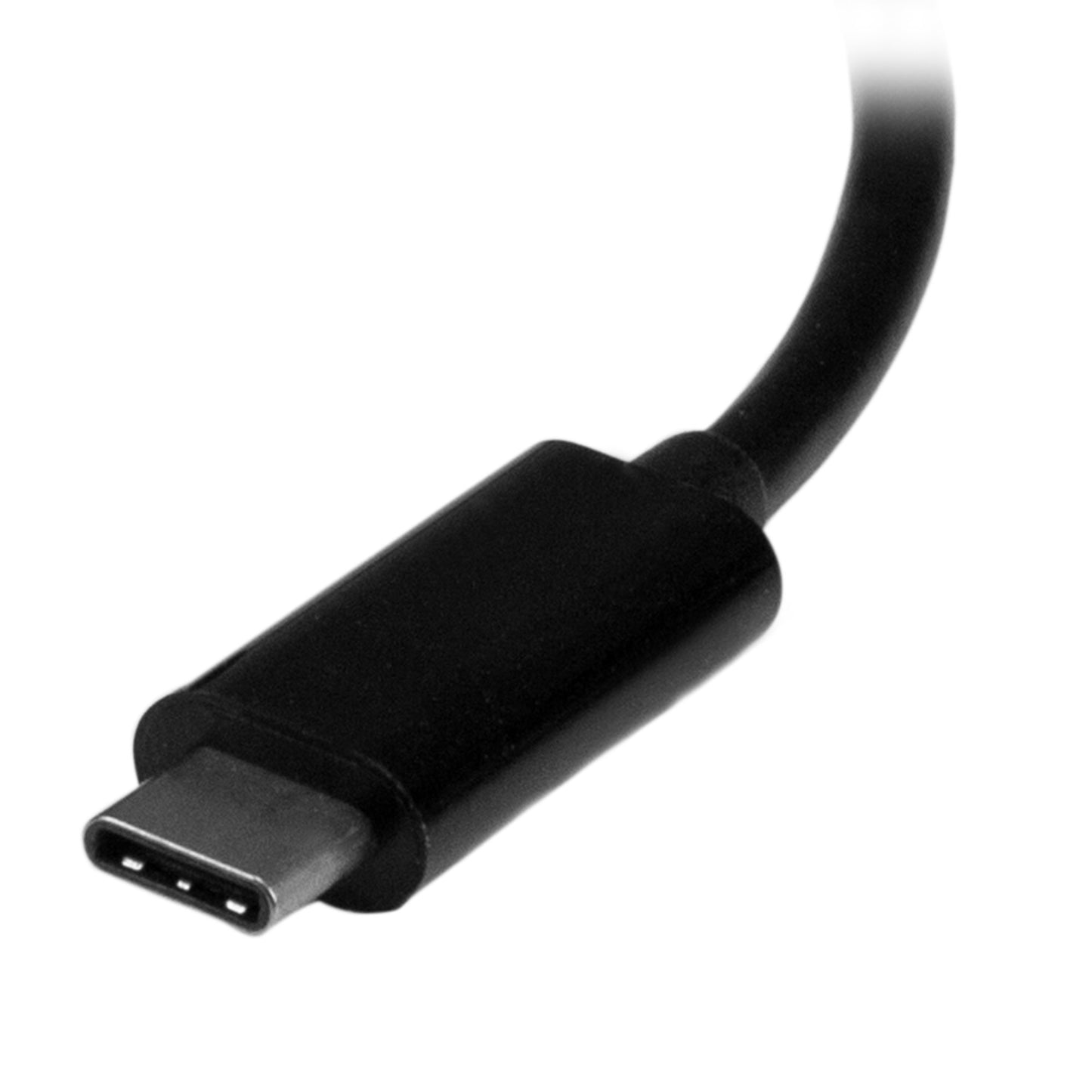 StarTech.com - Adaptador USB-C de Vídeo Multipuertos - 3en1 - 4K 30Hz - Negro