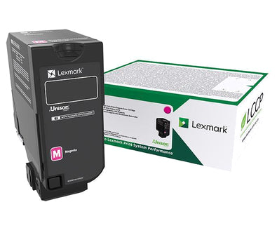 Lexmark 75B20M0 cartucho de tóner 1 pieza(s) Original Magenta