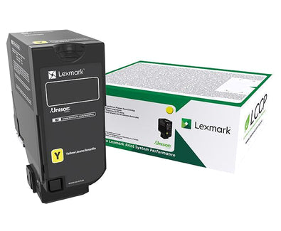 Lexmark 75B20Y0 cartucho de tóner 1 pieza(s) Original Amarillo