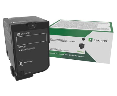 Lexmark 75B20K0 cartucho de tóner 1 pieza(s) Original Negro