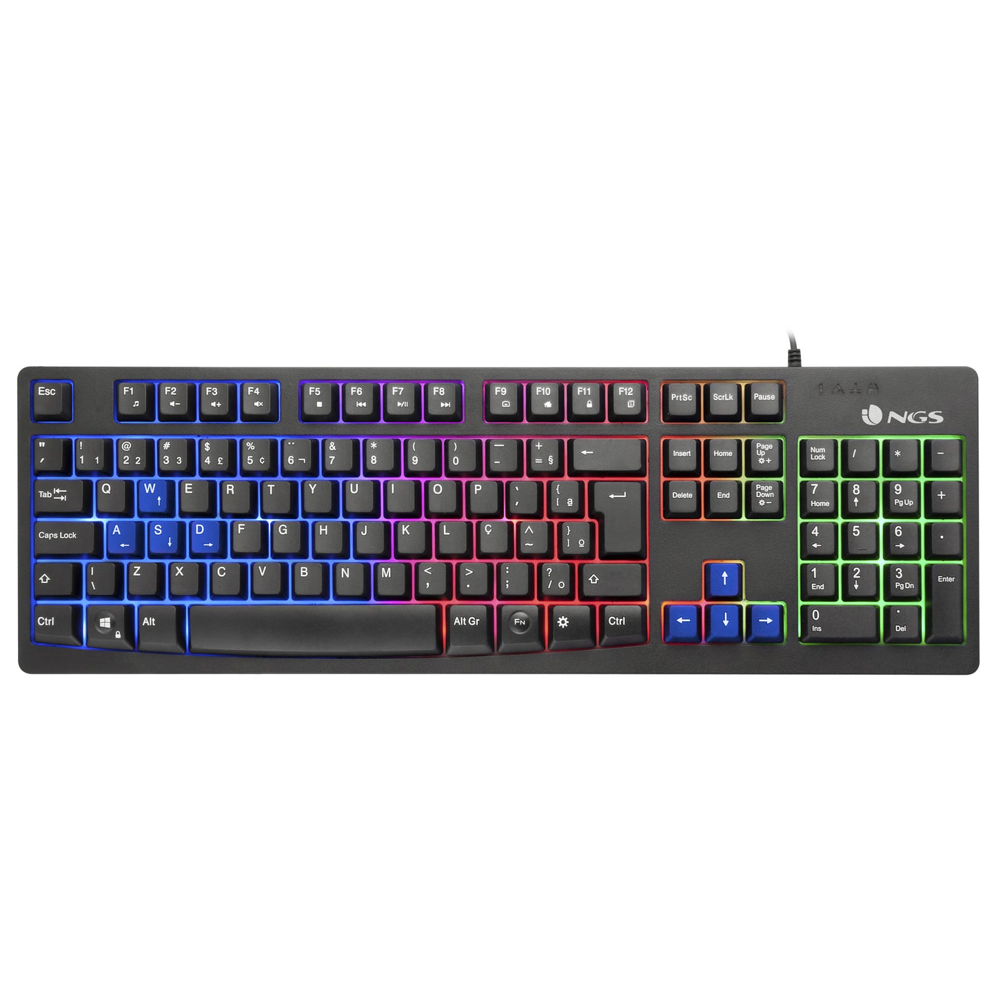 NGS - GKX-300 teclado USB Negro