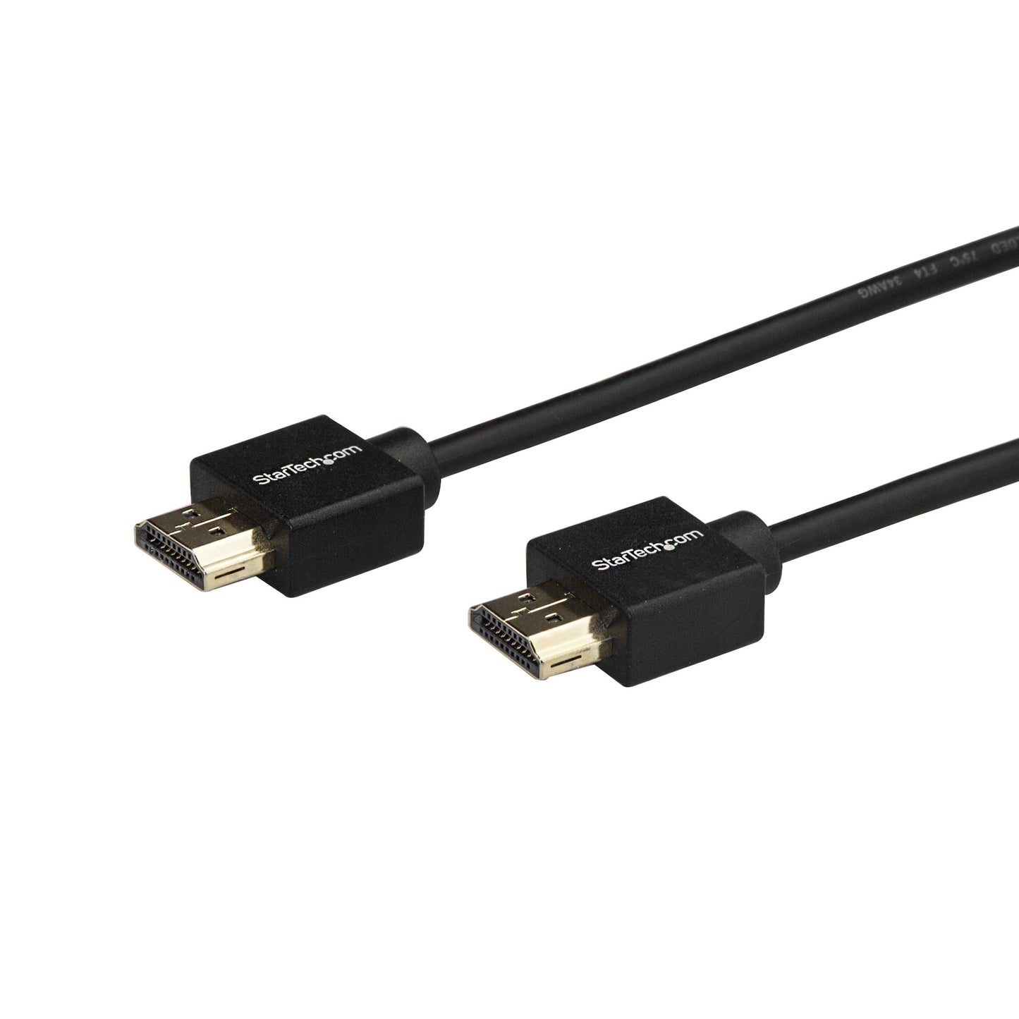 StarTech.com - Cable HDMI 2.0 Delgado de Alta Velocidad con Ethernet 4K 60Hz de 2m - HDR10 - Conectores con Agarre