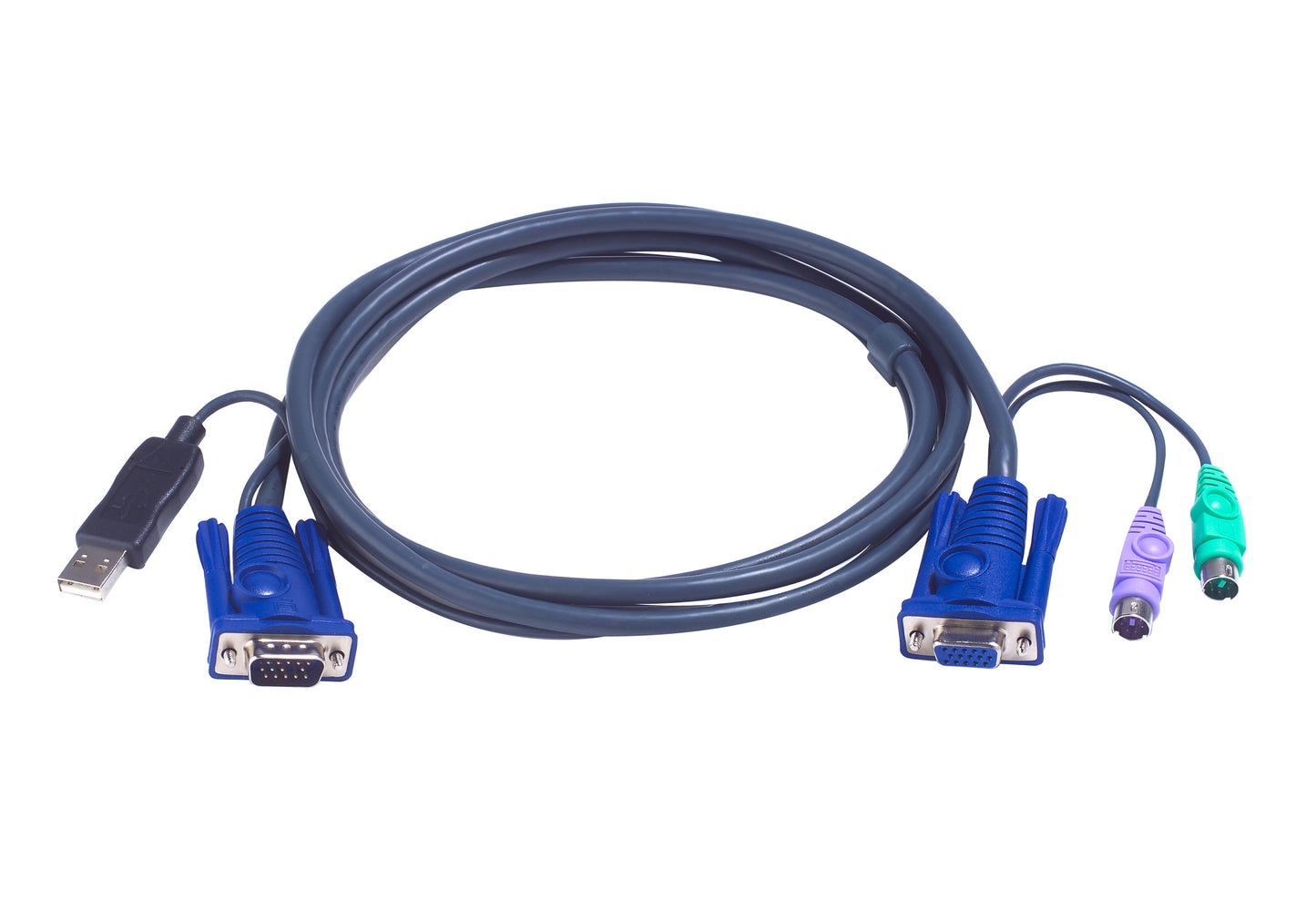 ATEN - 2L5503UP cable para video  teclado y ratón (kvm) Negro 3 m