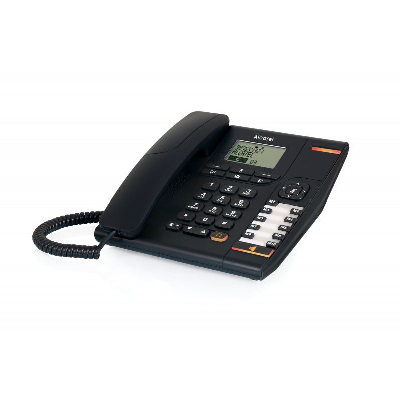 Alcatel - Temporis 880 Teléfono DECT/analógico Identificador de llamadas Negro