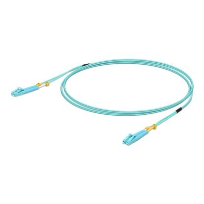 Ubiquiti - UniFi ODN 5m cable de fibra optica LC OM3 Color aguamarina