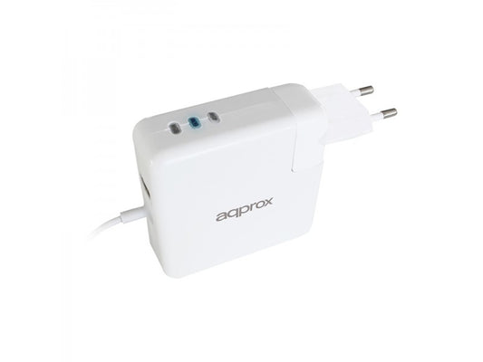 Approx - appUAAPL adaptador e inversor de corriente Interior 85 W Blanco