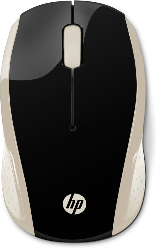 HP - Ratón inalámbrico 200 (Dorado)