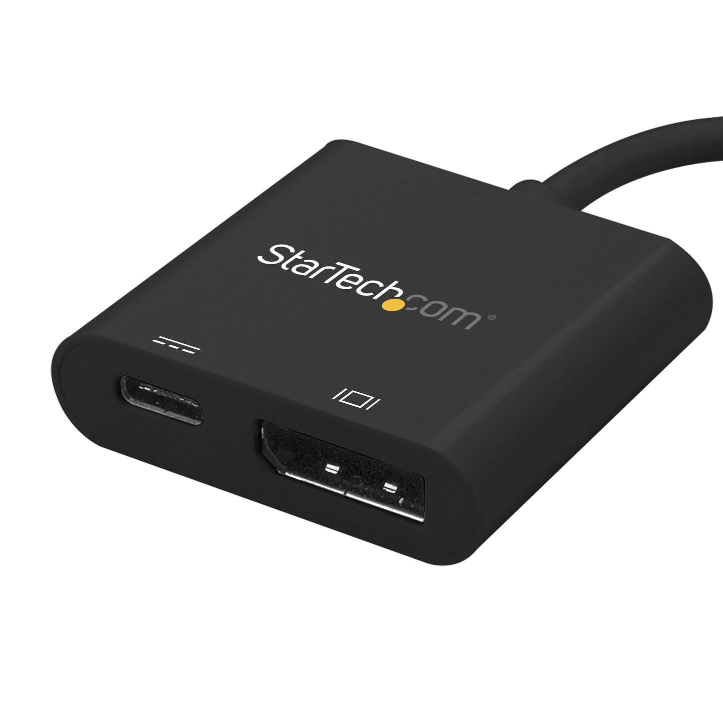 StarTech.com - Adaptador USB C a DisplayPort con Entrega de Alimentación - 4K 60Hz HBR2 - Conversor USB Tipo C a Monitor DP 1.2 con Carga - PD de Paso de 60W - Compatible con Thunderbolt 3