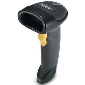 Zebra - LS2208 Bar Code Scanner  7 ft Black 1D Laser Negro