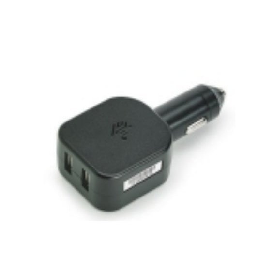 Zebra - CHG-AUTO-USB1-01 cargador de dispositivo móvil PDA Negro Encendedor de cigarrillos