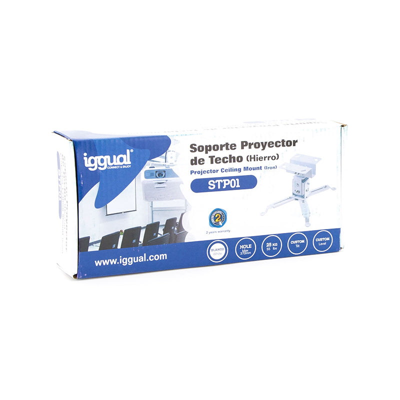 iggual - STP01 montaje para projector Techo Blanco