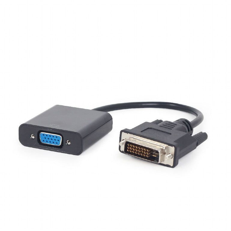 Gembird - A-DVID-VGAF-01 adaptador de cable de vídeo 0 2 m DVI-D VGA (D-Sub) Negro