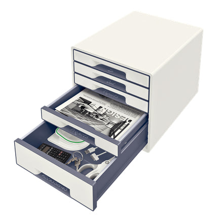 Leitz - 52142001 archivador organizador Poliestireno Blanco