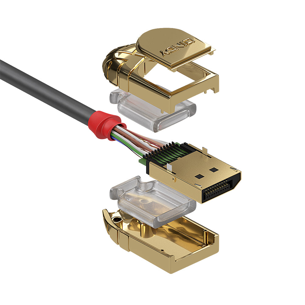 Lindy - 36292 cable DisplayPort 2 m Oro