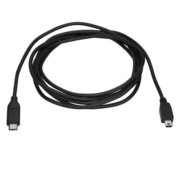 StarTech.com - Cable de 2m USB-C a Mini USB-B - Cable Adaptador USB Tipo C a USB Mini B