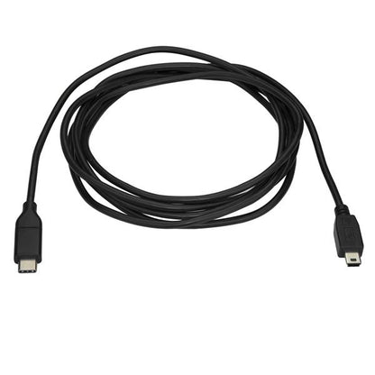 StarTech.com - Cable de 2m USB-C a Mini USB-B - Cable Adaptador USB Tipo C a USB Mini B