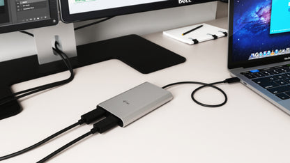 i-tec - Thunderbolt 3 Dual Adaptador de Video de HDMI