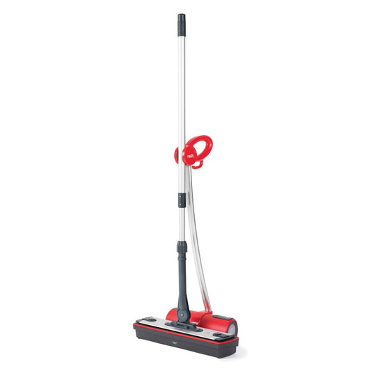 Polti - Moppy Red Steam mop 0 7 L 1500 W Negro  Rojo