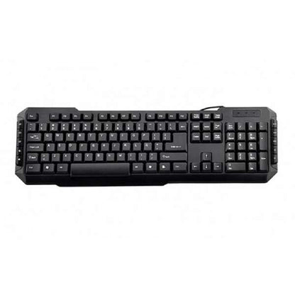 3GO - KBDRILEUSB2 teclado Universal USB QWERTY Español Negro