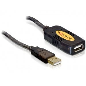 DeLOCK - 2.0  5m cable USB Negro