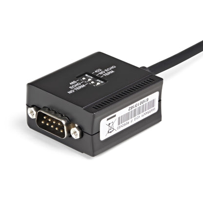 StarTech.com - Cable 1 8m USB a Puerto Serie Serial RS422 y 485 DB9 con Retención Puerto COM