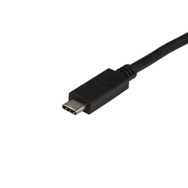 StarTech.com - Cable de Carga y Sincronización USB-A a USB-C de 50cm - Cable USB de 10Gbps - Cable de Datos USB-A a USB Tipo C - M/M - Negro