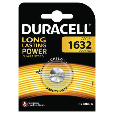 Duracell - 1632 Batería de un solo uso CR1632 Litio