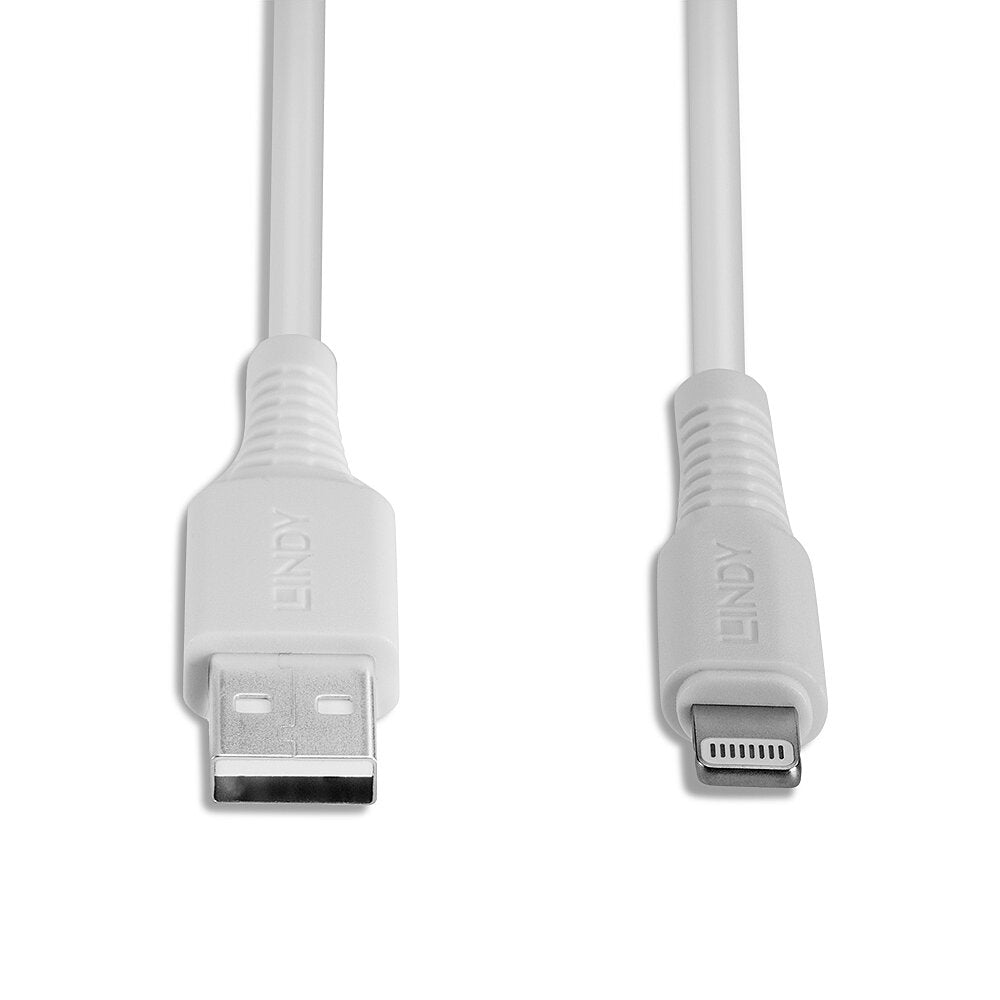 Lindy - 31327 cable de conector Lightning 2 m Blanco