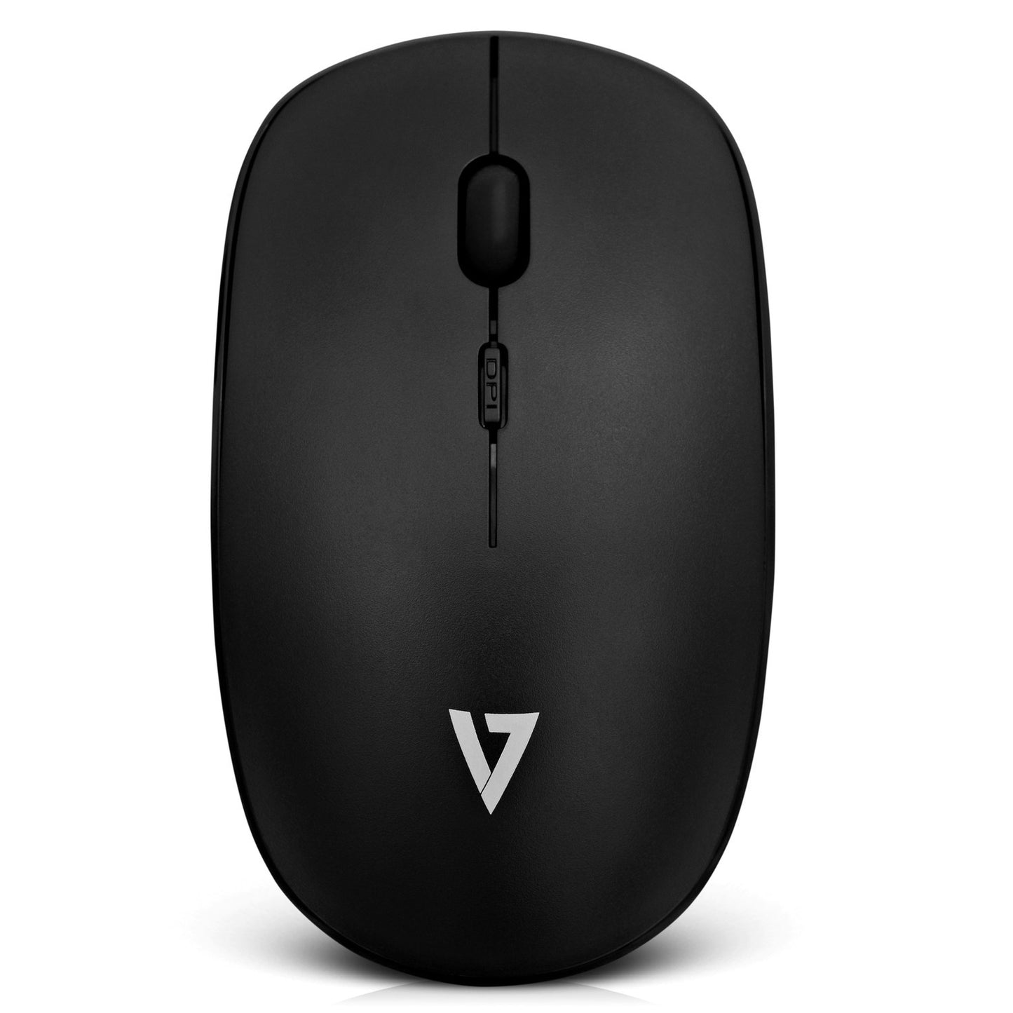 V7 - Perfil bajo Wireless Óptico Ratón - Negro