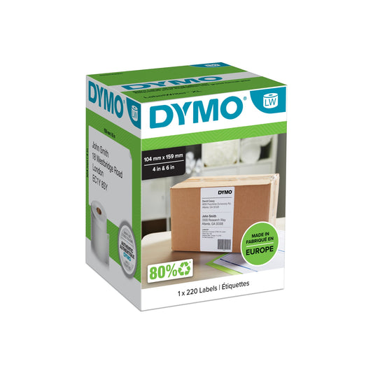 DYMO - LW - Etiquetas de envío extragrandes - 104 x 159 mm - S0904980