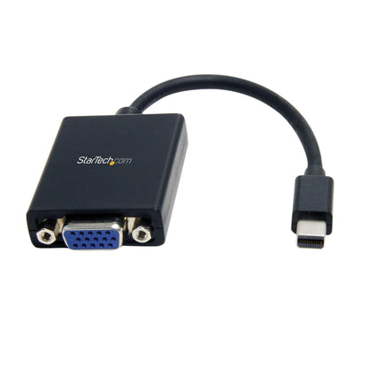 StarTech.com - Adaptador Mini DisplayPort a VGA - Convertidor Activo de Mini DP a VGA - Vídeo 1080p - con Certificación VESA - mDP o Thunderbolt 1/2 Mac/PC a Monitor VGA - Dongle mDP 1.2 a VGA