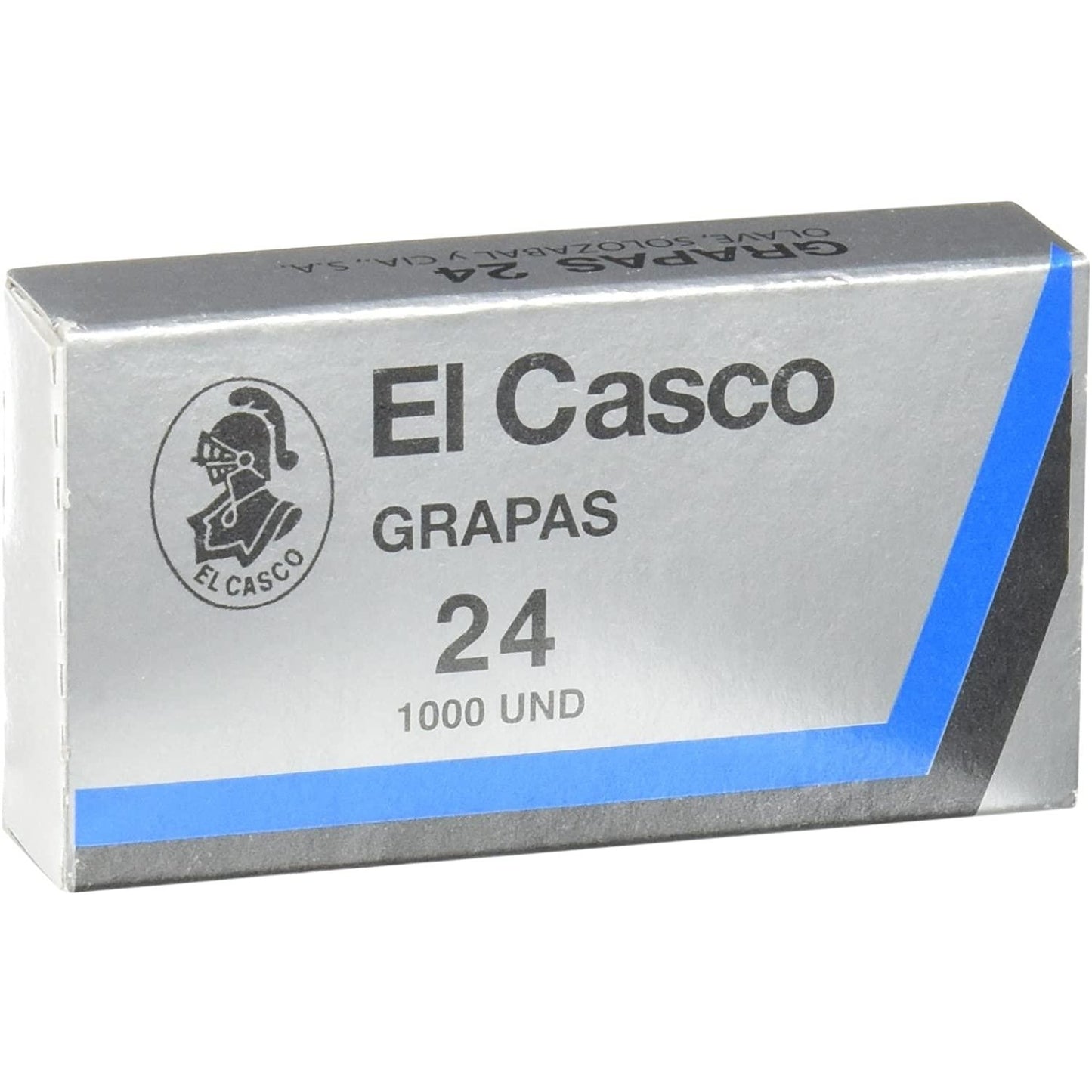 EL CASCO - EL CASCO GRAPAS Nº24 GALVANIZADAS -CAJA DE 1000-