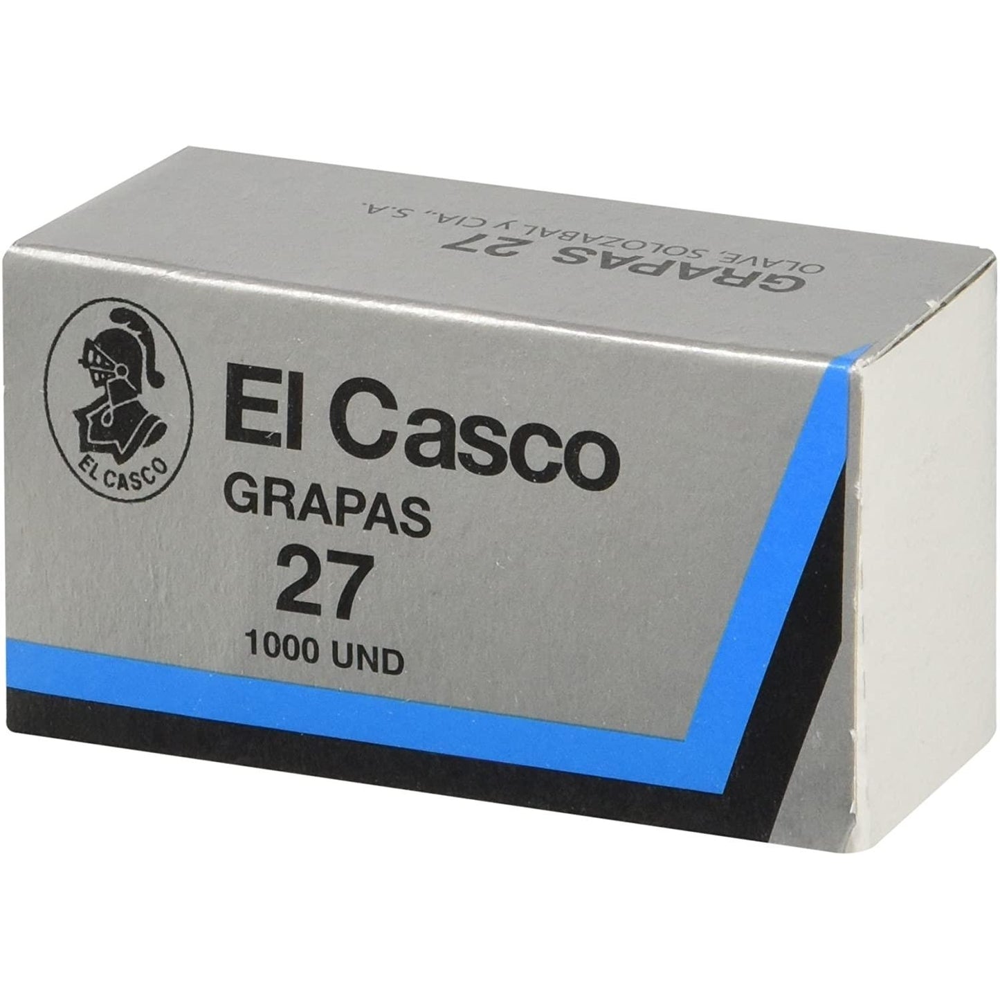 EL CASCO - EL CASCO GRAPAS Nº27 GALVANIZADAS -CAJA DE 1000-