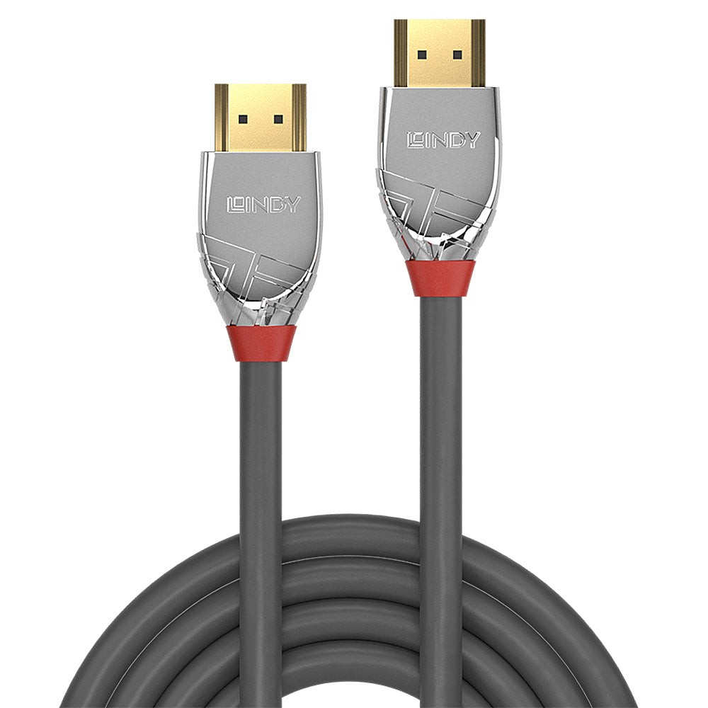 Lindy - 37872 cable HDMI 2 m HDMI tipo A (Estándar) Gris  Plata