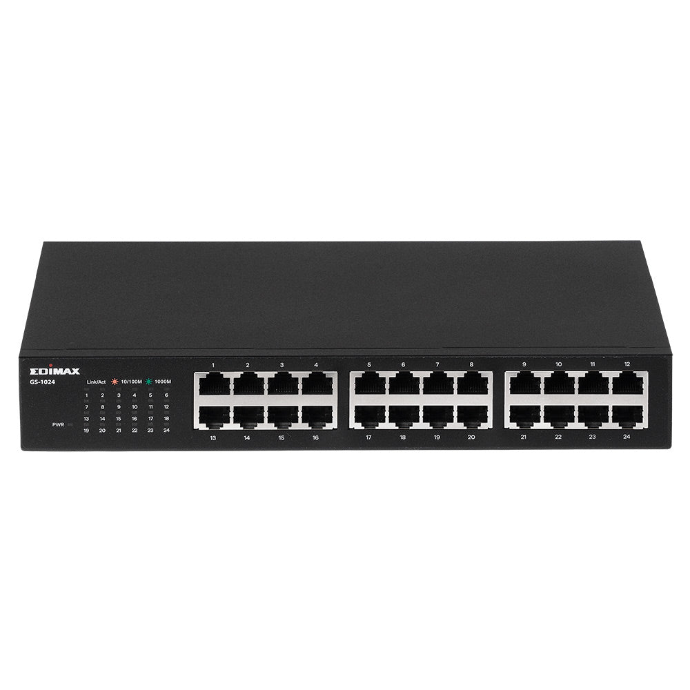 Edimax - GS-1024 switch Gigabit Ethernet (10/100/1000) Negro