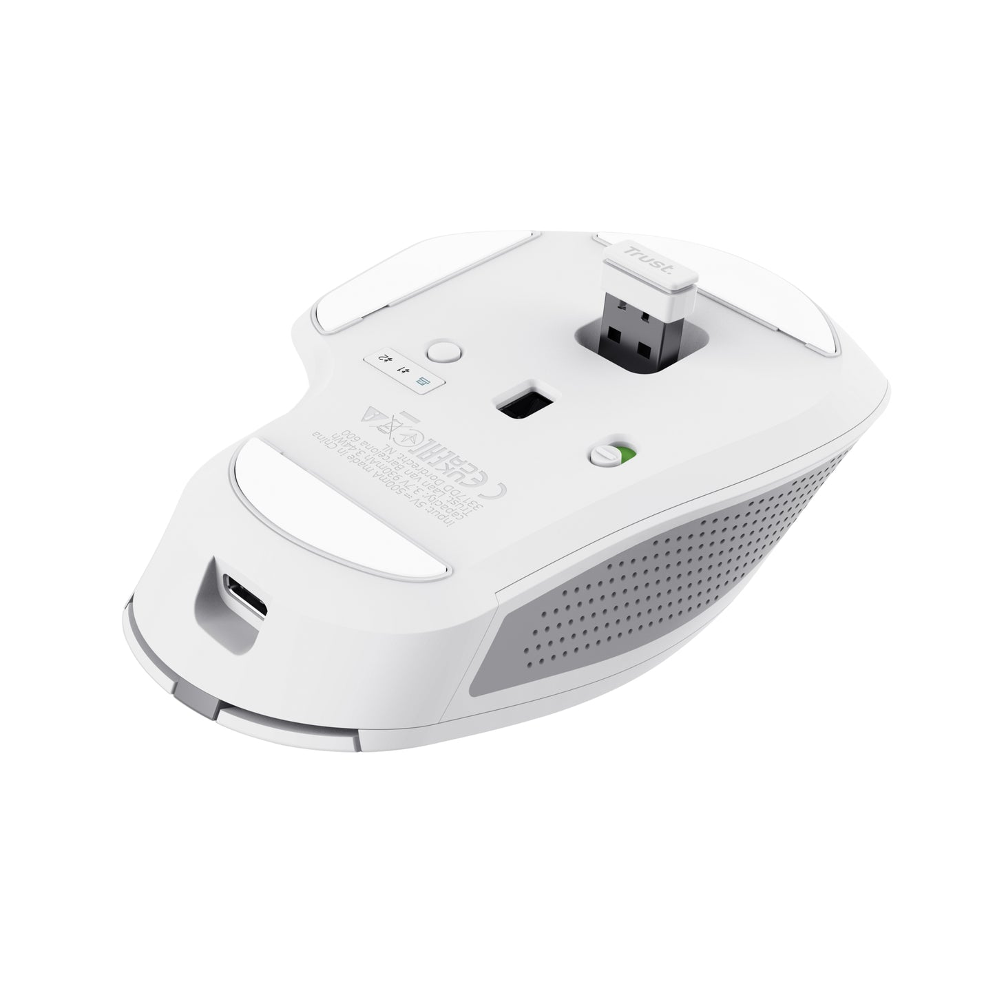 Trust - Ozaa+ ratón Oficina mano derecha RF Wireless + Bluetooth Óptico 3200 DPI